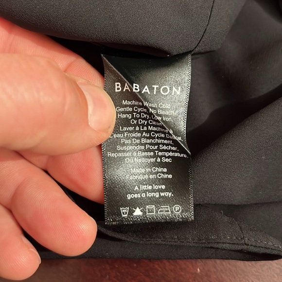 Aritzia’s Babaton Hopkins Tie Blouse in Black, size Medium - Picture 8 of 14